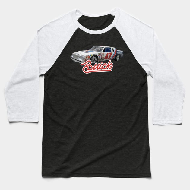 BUICK REGAL NASCAR T-SHIRT Baseball T-Shirt by Cult Classics